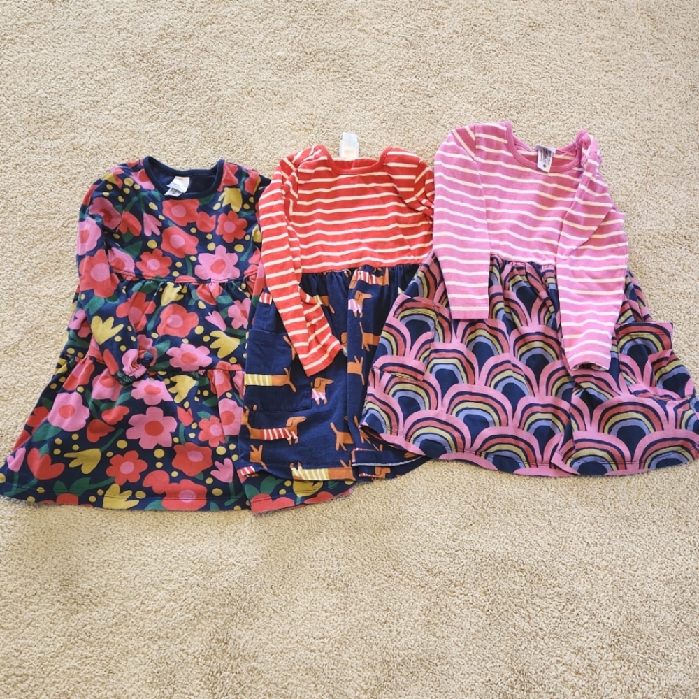 Hanna Andersson Dress Bundle Size 4 100cm